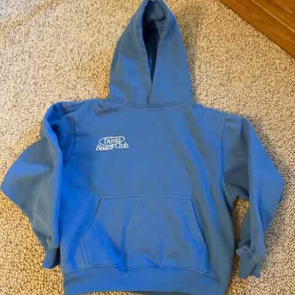 Duvin Beach Club Hoodie Size S - Picture 3 of 4